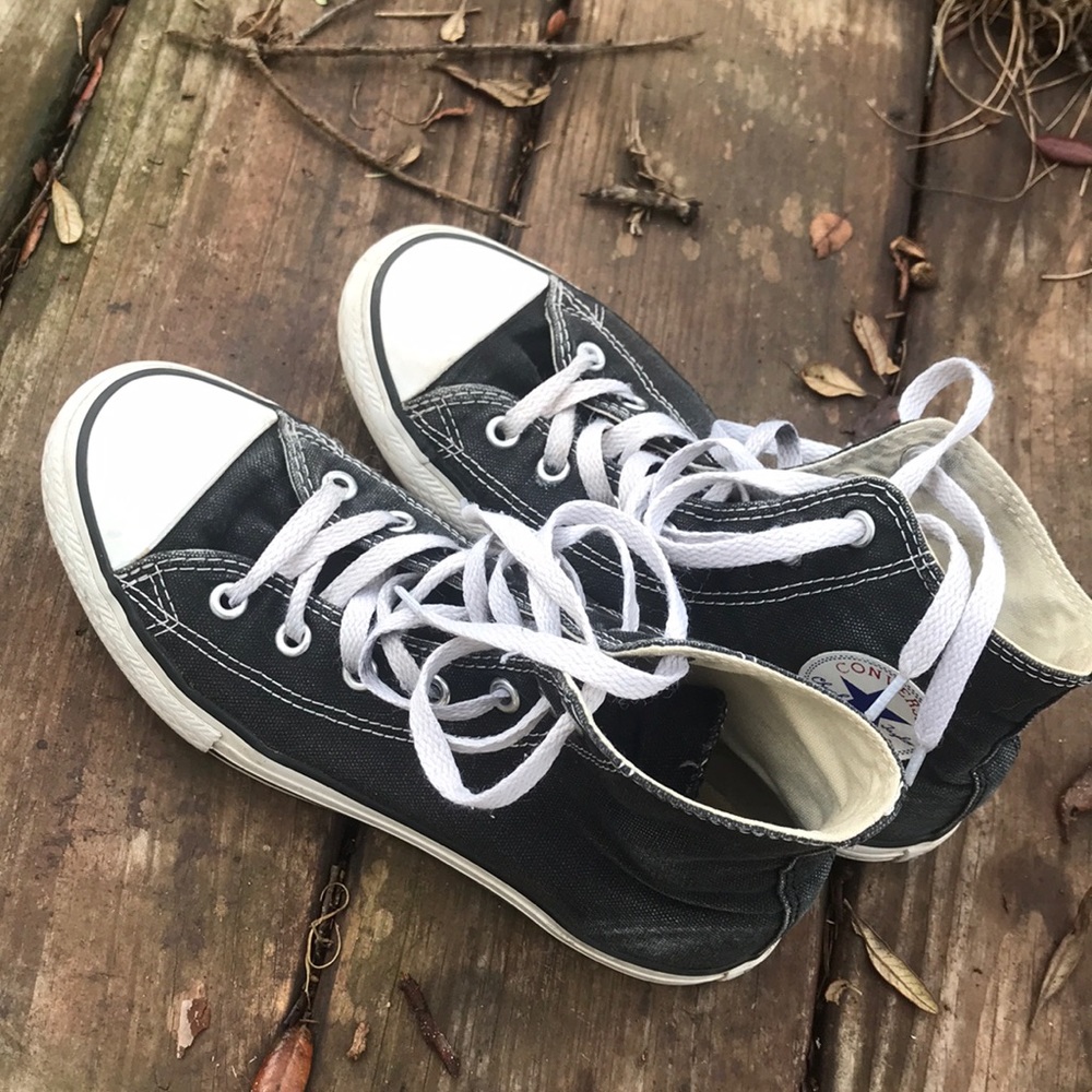 Black Hightop Converse
